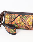ADBGA387 American Darling Hand Tooled Genuine Leather Women Bag Western Handbag Purse