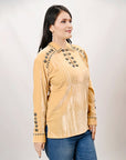 American Darling Velvet Women shirt dress Tunic Ladies girl Top