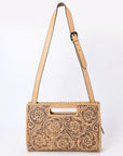 American Darling Clutch Hand Tooled Genuine Leather women bag western handbag purse