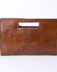 American Darling Clutch Hand Tooled Genuine Leather women bag western handbag purse