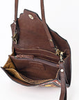 American Darling Hand Tooled Genuine Leather Women Bag Western Handbag Purse