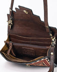 American Darling Hand Tooled Genuine Leather Women Bag Western Handbag Purse