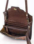 American Darling Hand Tooled Genuine Leather Women Bag Western Handbag Purse