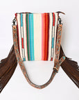 American Darling Cross Body Hand Tooled Saddle Blanket Genuine Leather Women Bag Western Handbag Purse