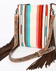 American Darling Cross Body Hand Tooled Saddle Blanket Genuine Leather Women Bag Western Handbag Purse