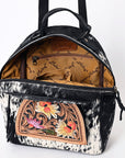 American Darling Hand Tooled Hair On Genuine Leather Women Bag Western Handbag Purse