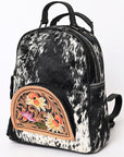 American Darling Hand Tooled Hair On Genuine Leather Women Bag Western Handbag Purse
