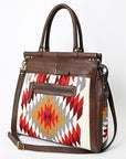 ADBGA400 American Darling Saddle Blanket Genuine Leather Women Bag Western Handbag Purse