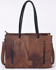 American Darling Tote Hand Tooled Genuine Leather women bag western handbag purse
