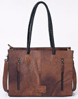 American Darling Tote Hand Tooled Genuine Leather women bag western handbag purse
