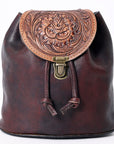 ADBGZ746 American Darling Hand Tooled Genuine Leather Women Bag Western Handbag Purse