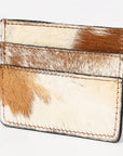 American Darling ADBGZ748A Card-Holder Hair-On Genuine Leather Women Bag Western Handbag Purse