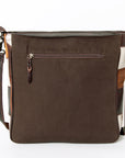 OHLAY MESSENGER Hair-on Genuine Leather women bag western handbag purse
