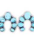 Arabella Stud Fashion Earring - Turquoise