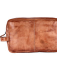 Never Mind Nmbgm137A Toiletry Vintage Handmade Genuine Cowhide Leather Women Bag Western Handbag Purse