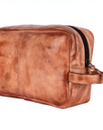Never Mind Nmbgm137A Toiletry Vintage Handmade Genuine Cowhide Leather Women Bag Western Handbag Purse