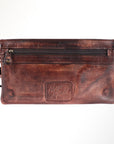 Never Mind Nmbgm140B Wallet Vintage Handmade Genuine Cowhide Leather Women Bag Western Handbag Purse