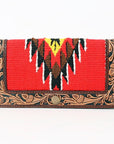 ADBGA408 American Darling Hand Tooled Saddle Blanket Genuine Leather Women Bag Western Handbag Purse