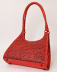 ADBGZ758B American Darling Hand Tooled Genuine Leather Women Bag Western Handbag Purse