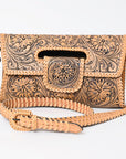 ADBGZ761A American Darling Hand Tooled Genuine Leather Women Bag Western Handbag Purse