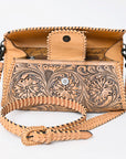 ADBGZ761A American Darling Hand Tooled Genuine Leather Women Bag Western Handbag Purse