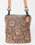 American Darling ADBGZ763A Hand Tooled Genuine Leather Women Bag Western Handbag Purse