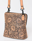 American Darling ADBGZ763A Hand Tooled Genuine Leather Women Bag Western Handbag Purse