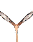 HILASON Western Horse Headstall Breast Collar Leather Tan
