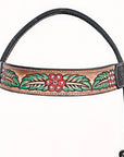 HILASON Western Horse Headstall Breast Collar Leather Brown