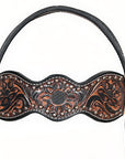HILASON Western Horse Headstall Breast Collar Leather Brown