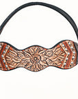 HILASON Western Horse Headstall Breast Collar Leather Brown