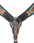 HILASON Western Horse Headstall American Leather Brown