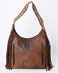 American Darling Hobo Hair On Genuine Leather women bag western handbag purse