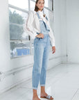 Pocket Detail Denim Overall Jumpsuit