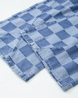 Checkered jeans