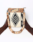 American Darling Cross Body Hand Tooled Saddle Blanket Genuine Leather Women Bag Western Handbag Purse