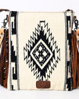 American Darling Cross Body Hand Tooled Saddle Blanket Genuine Leather Women Bag Western Handbag Purse