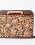 American Darling Briefcase Hand Tooled Genuine Leather Women Bag Western Handbag Purse