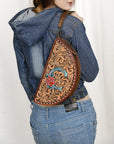 American Darling Wristlet Genuine Leather Women Bag Western Handbag Purse