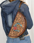 American Darling Wristlet Genuine Leather Women Bag Western Handbag Purse
