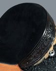 14 In Hilason Western Horse Treeless Trail Barrel American Leather Saddle Black