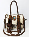 American Darling Duffel Genuine Leather Women Bag Western Handbag Purse