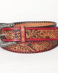 American Darling Beautifully Hand Tooled Genuine American Leather Belt Men and Women
