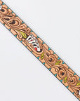 American Darling ADBLF149-L Beautifully Hand Tooled Genuine American Leather Belt Men and Women