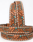 American Darling Beautifully Hand Tooled Genuine American Leather Belt Men and Women