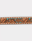 American Darling Beautifully Hand Tooled Genuine American Leather Belt Men and Women