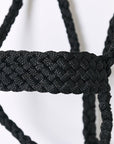 8 Ft Hilason Western Nylon Poly Flat Braided Mule Tape Halter And Lead Rope