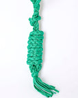 HILASON Western Beaded Weave Nylon/Poly Rope Halter 8 Ft. Lead Rope