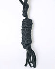 HILASON Western Beaded Weave Nylon/Poly Rope Halter 8 Ft. Lead Rope