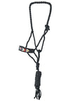 HILASON Western Beaded Weave Nylon/Poly Rope Halter 8 Ft. Lead Rope